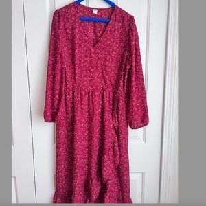 Beautiful Faux-wrap Dress